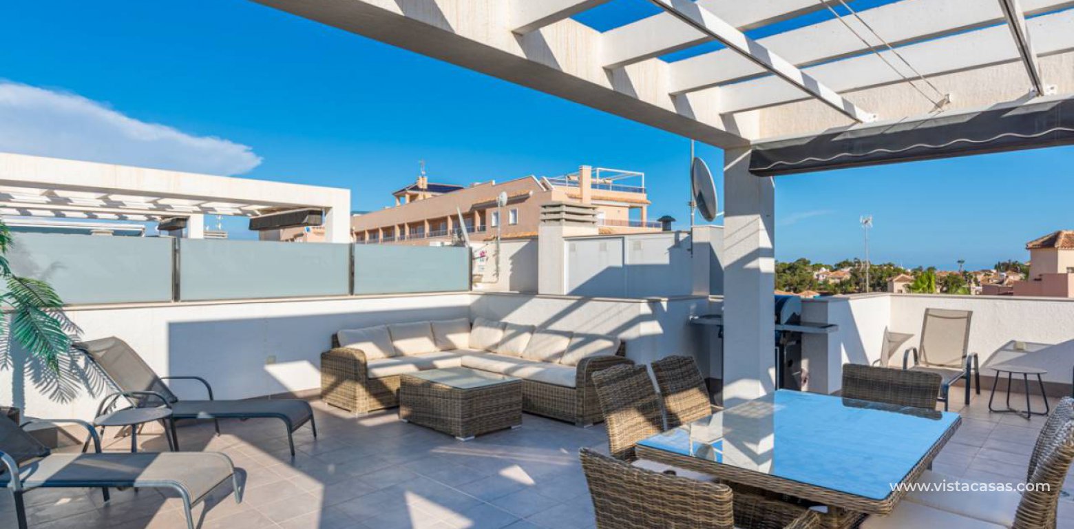 Apartment for sale in Punta Prima roof terrace