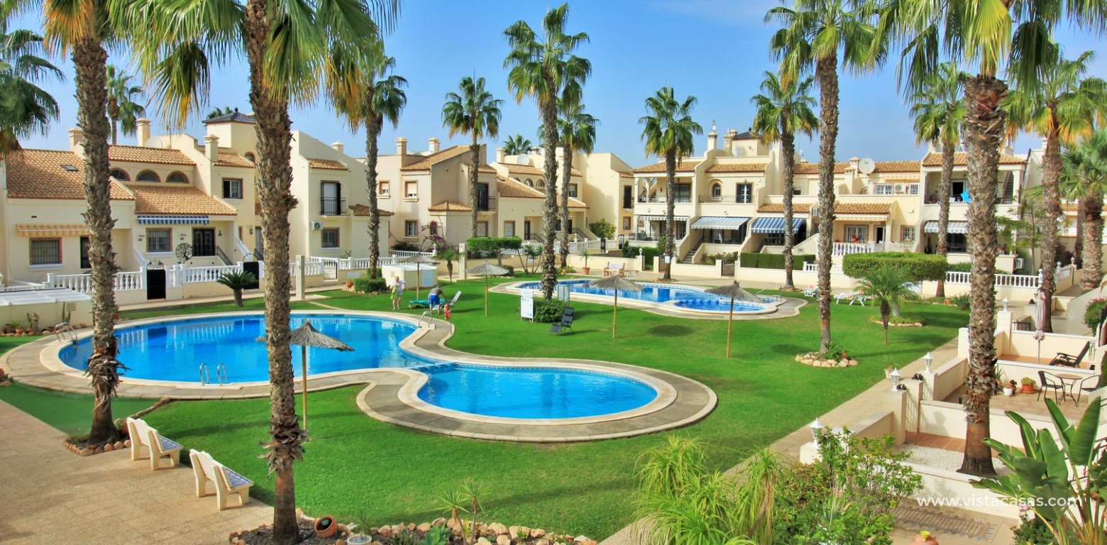 Top floor apartment for sale Montilla IV Playa Flamenca pool view