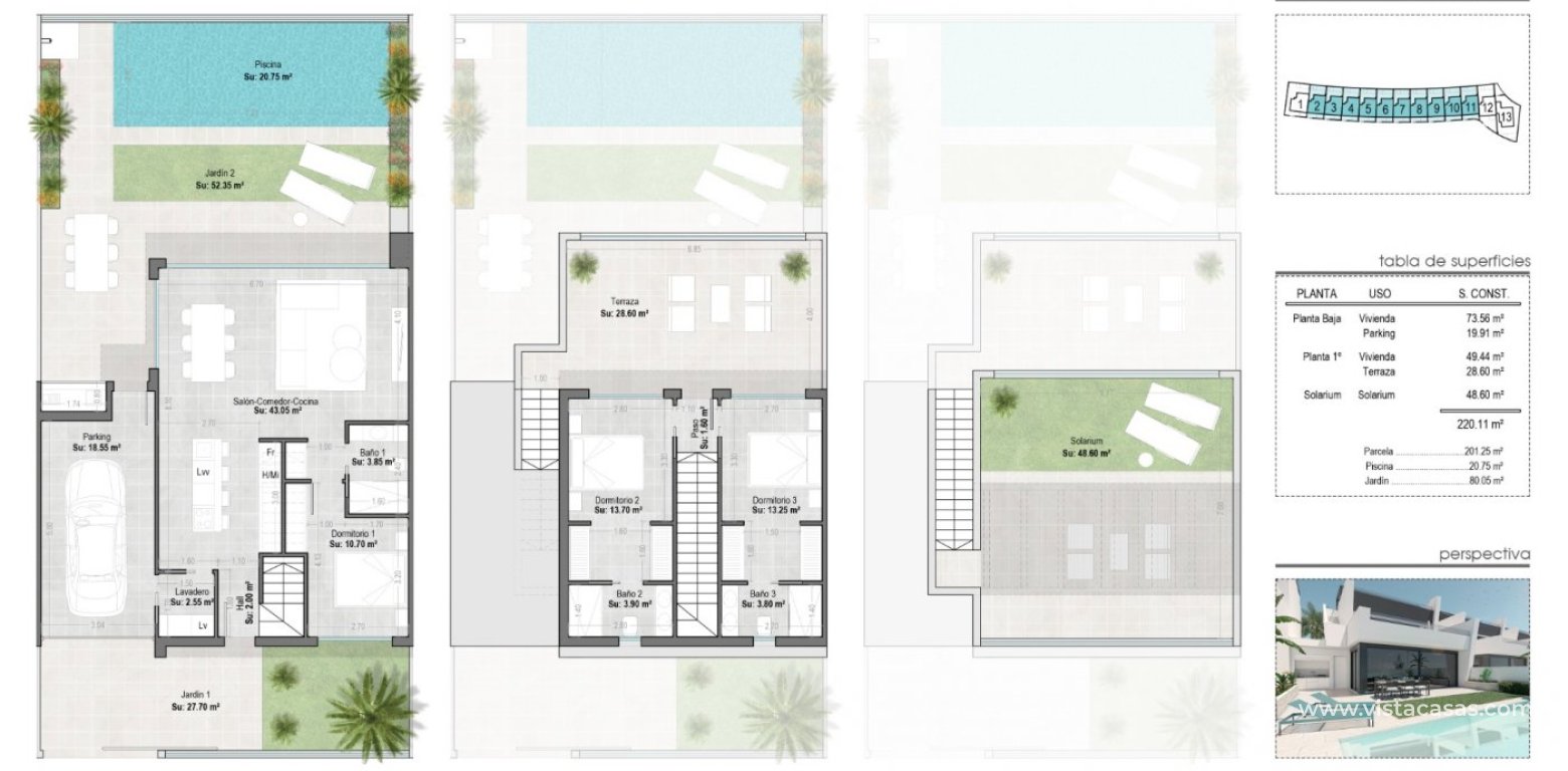 Obra Nueva - Townhouse - San Javier