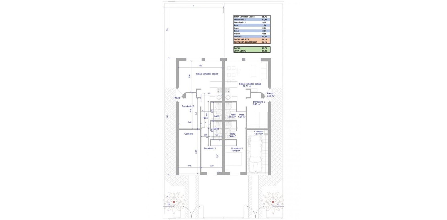 Obra Nueva - Chalet - Los Alcazares - Serena Golf