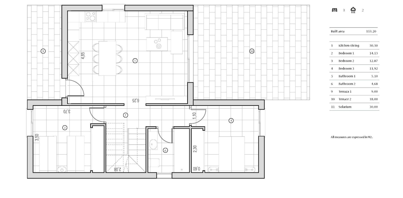 Obra Nueva - Chalet - Algorfa - La Finca Golf Resort