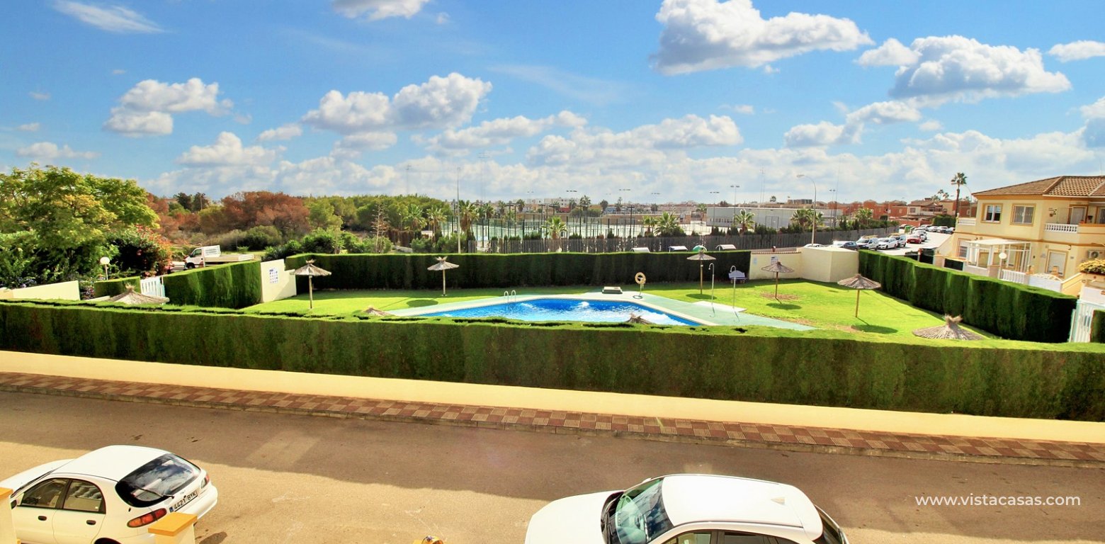 Top floor apartment for sale Sol de Mar Playa Flamenca pool view