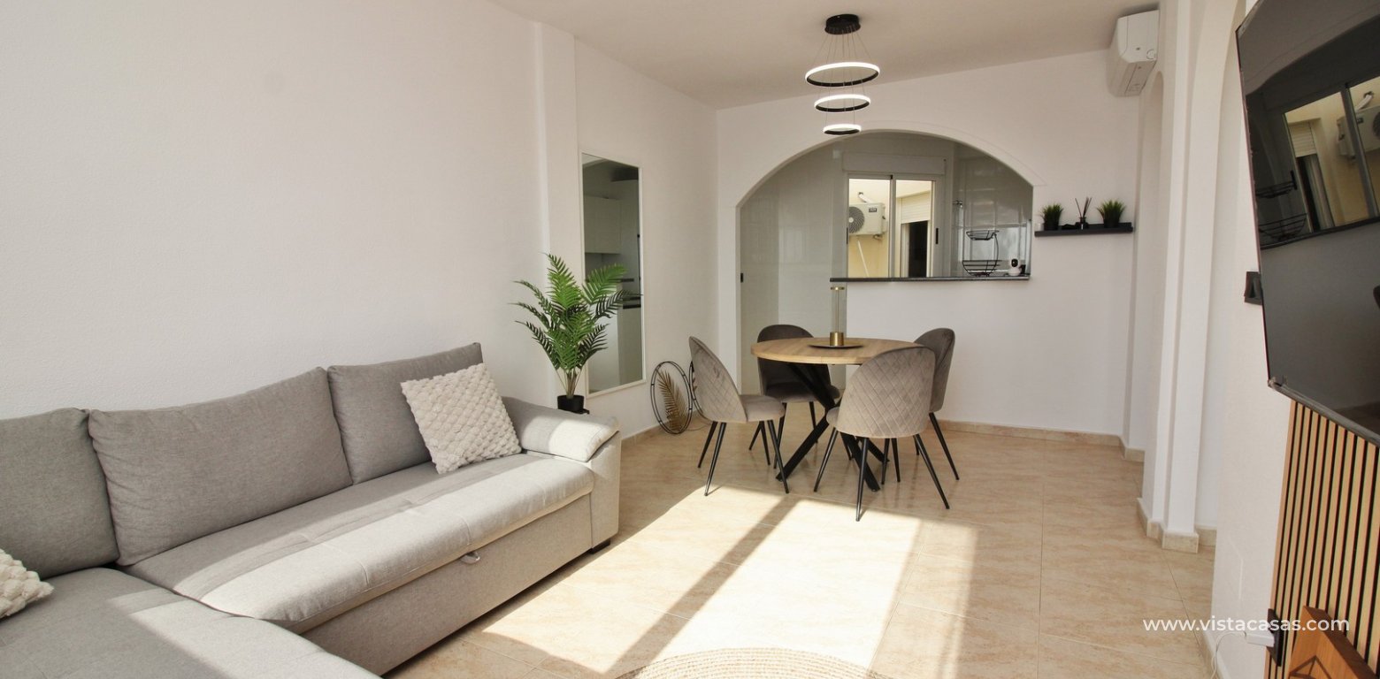 Top floor apartment for sale Sol de Mar Playa Flamenca lounge 2