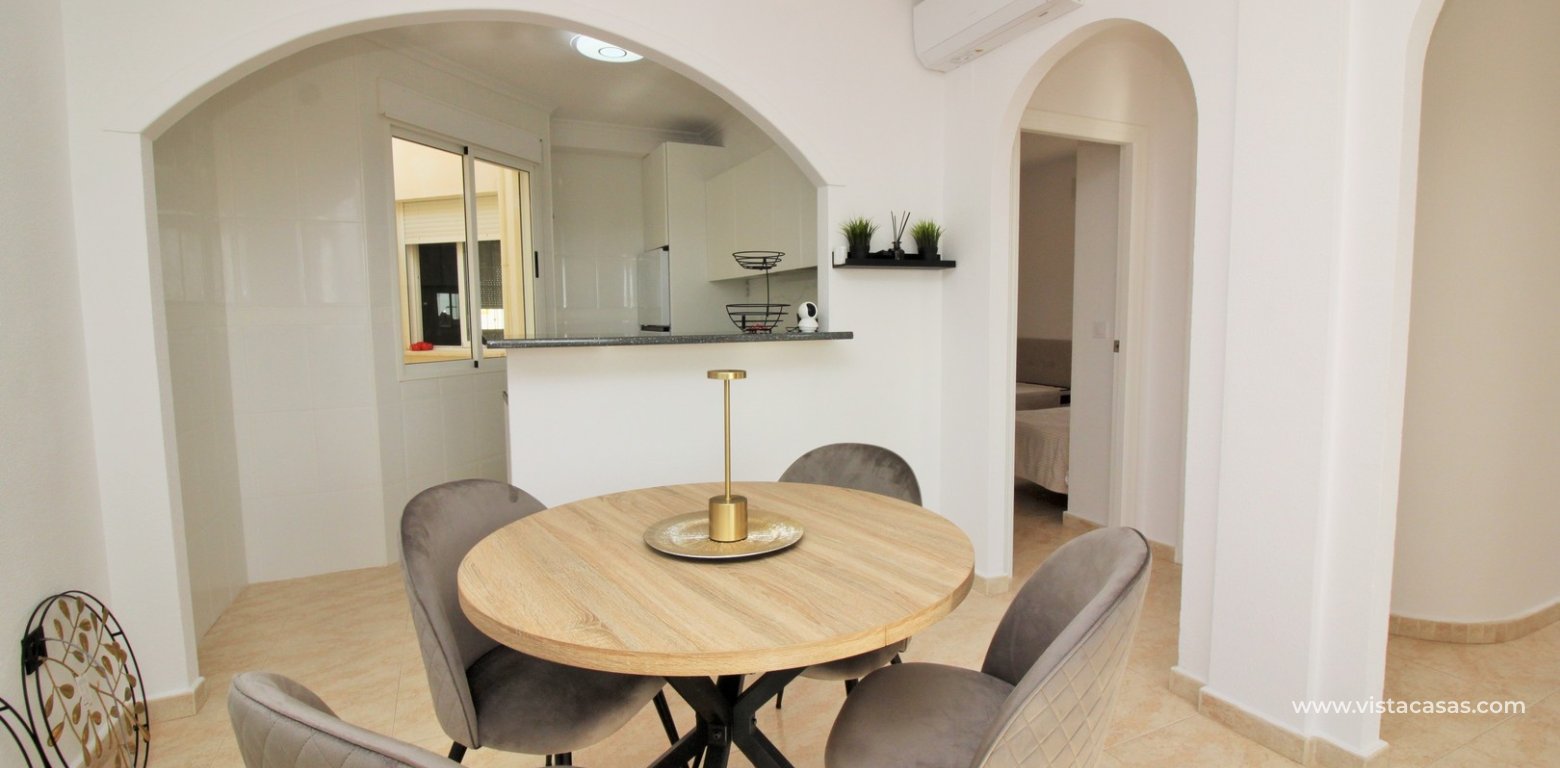 Top floor apartment for sale Sol de Mar Playa Flamenca dining area