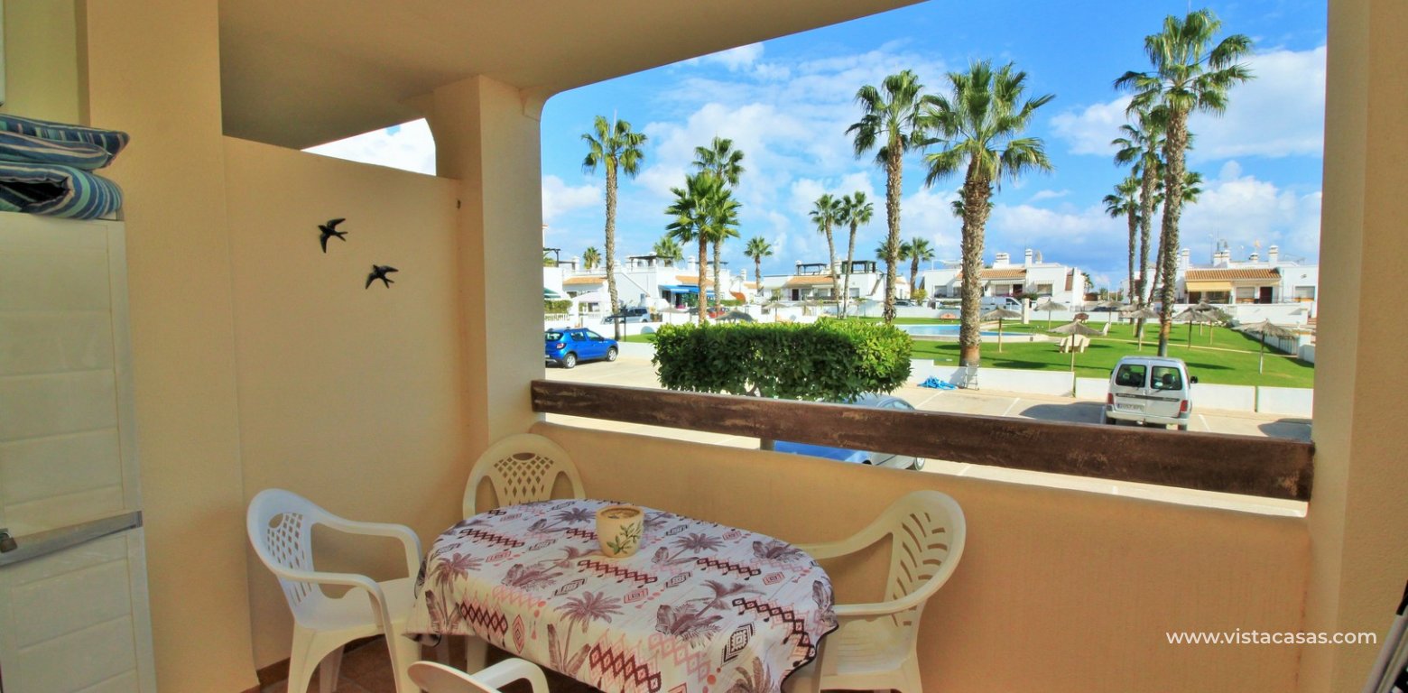 Ground floor apartment for sale Jumilla II Playa Flamenca balcony