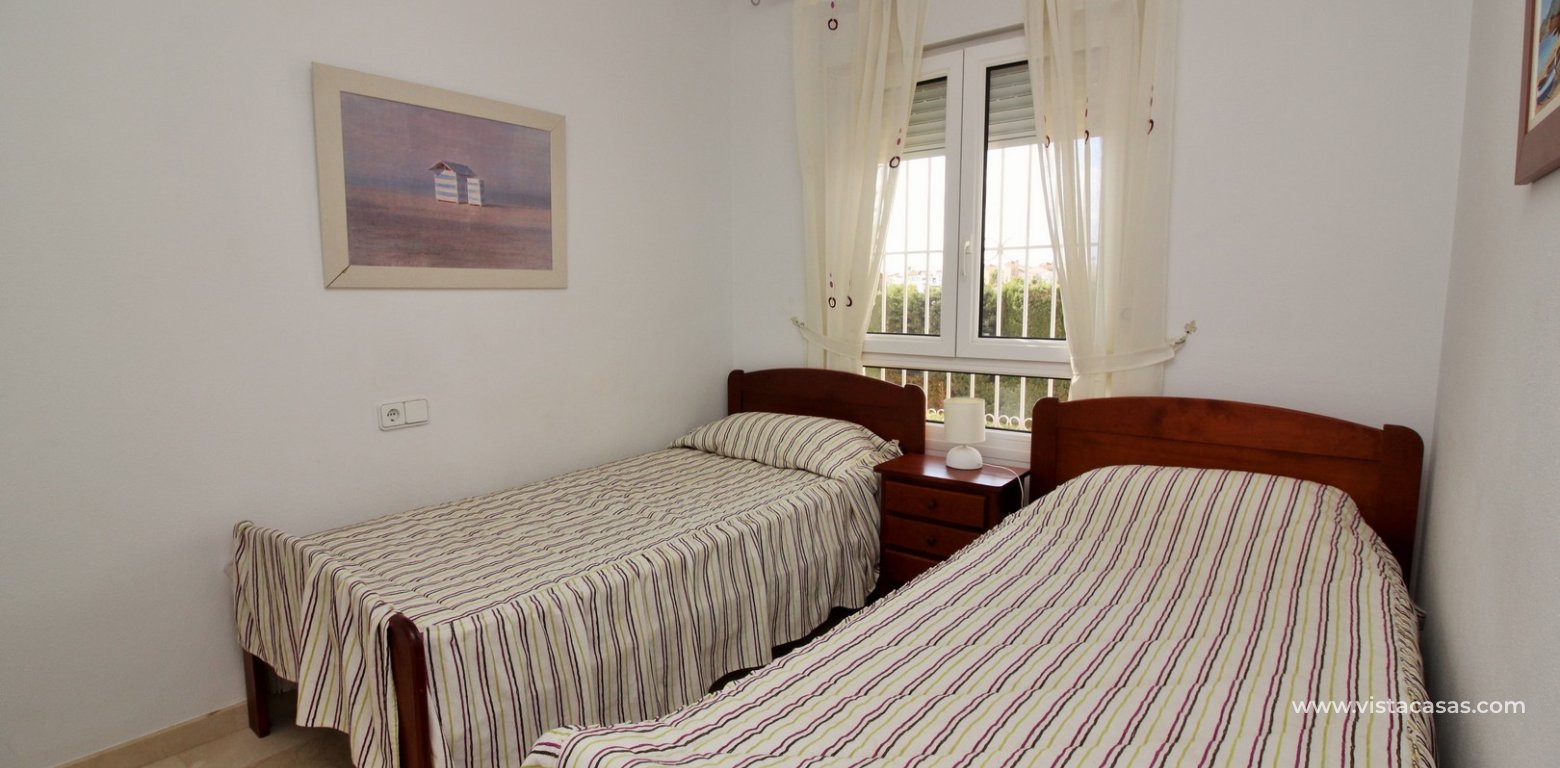 Ground floor apartment for sale Jumilla II Playa Flamenca twin bedroom