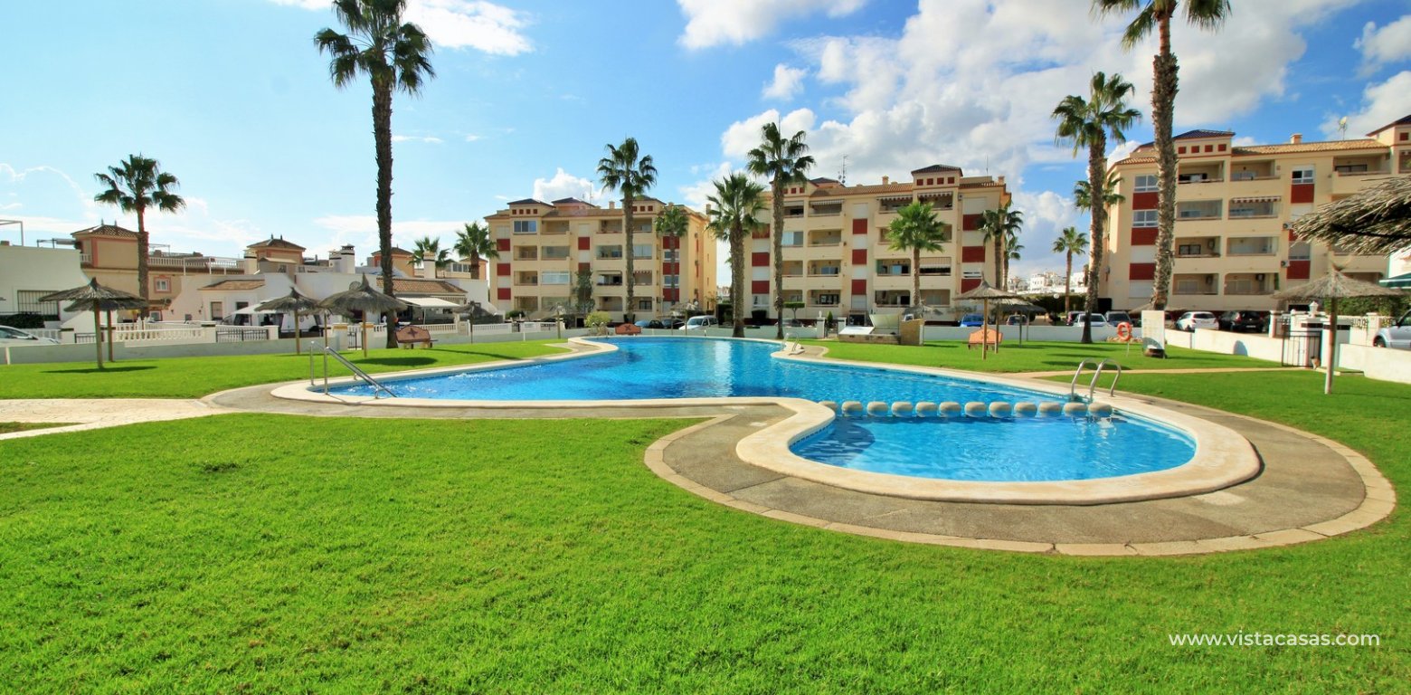 Ground floor apartment for sale Jumilla II Playa Flamenca communal gardens