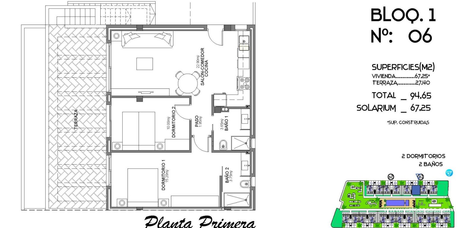 Obra Nueva - Apartamento - Algorfa - La Finca Golf Resort