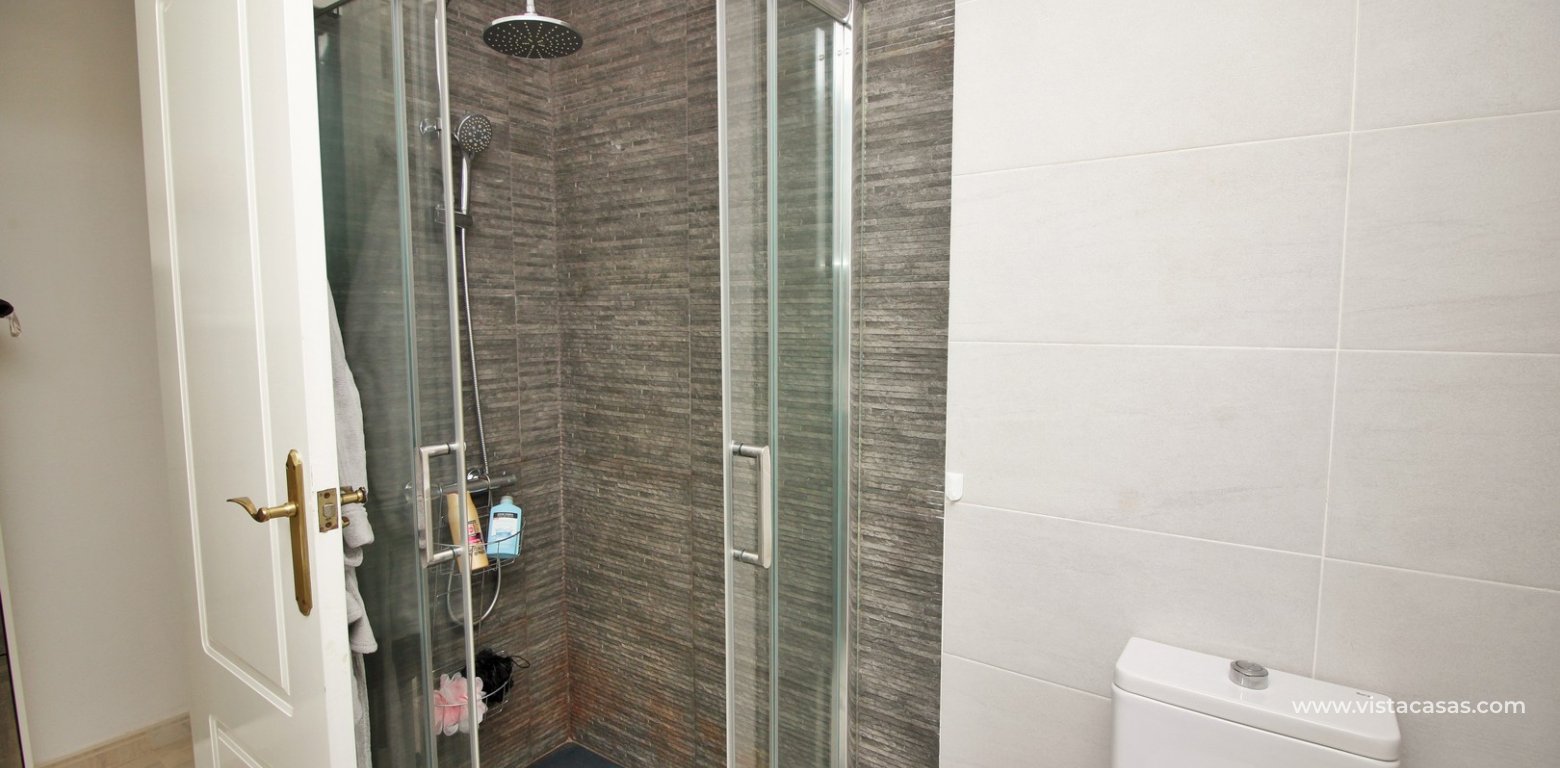 Renovated bungalow for sale Villamartin Orihuela Costa bathroom walk-in shower