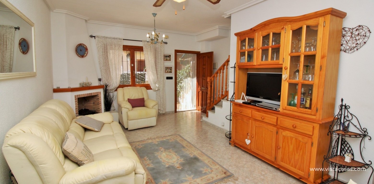 South facing townhouse for sale Playa Flamenca Vistacasas living area