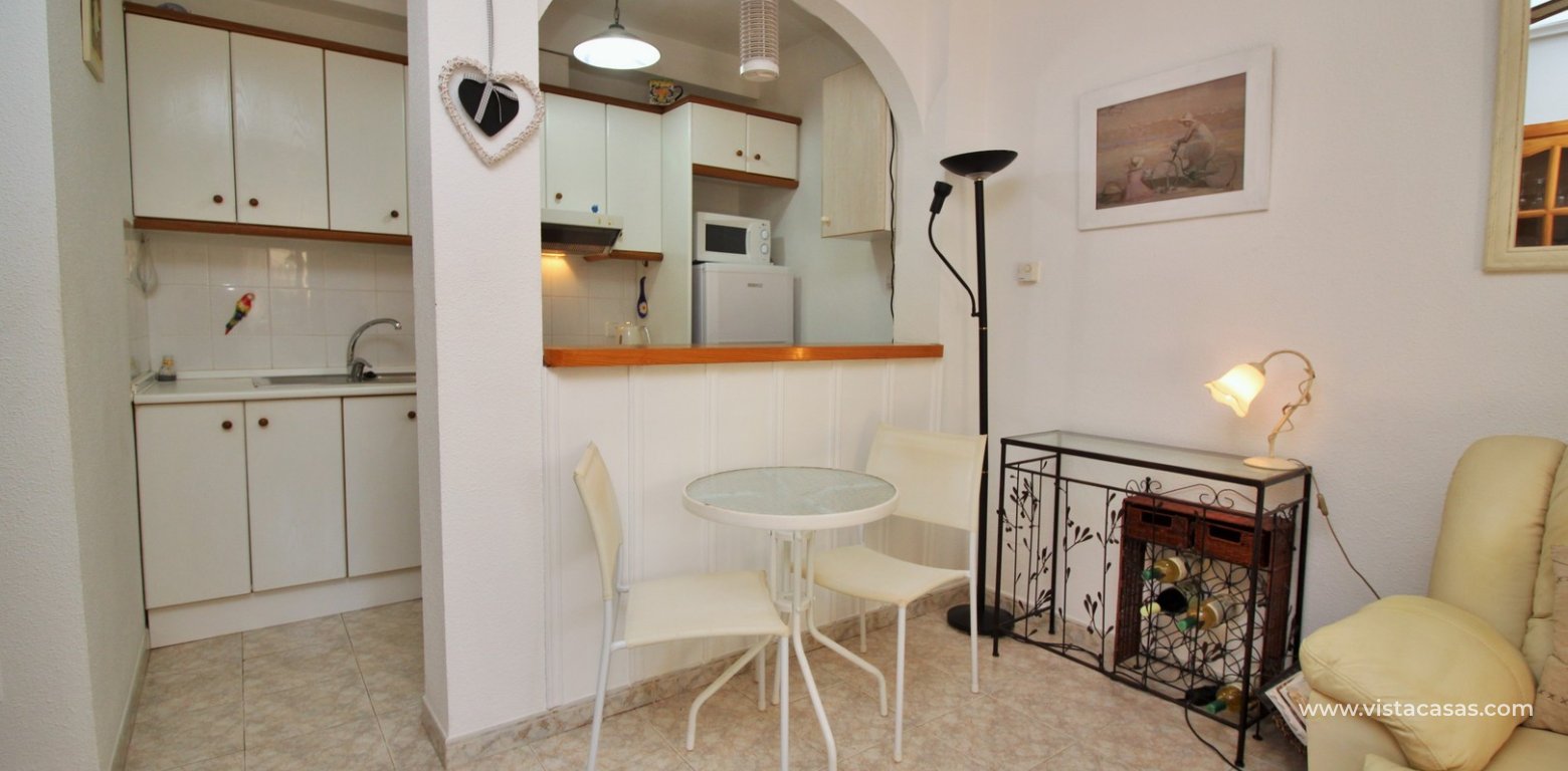 South facing townhouse for sale Playa Flamenca Vistacasas dining area