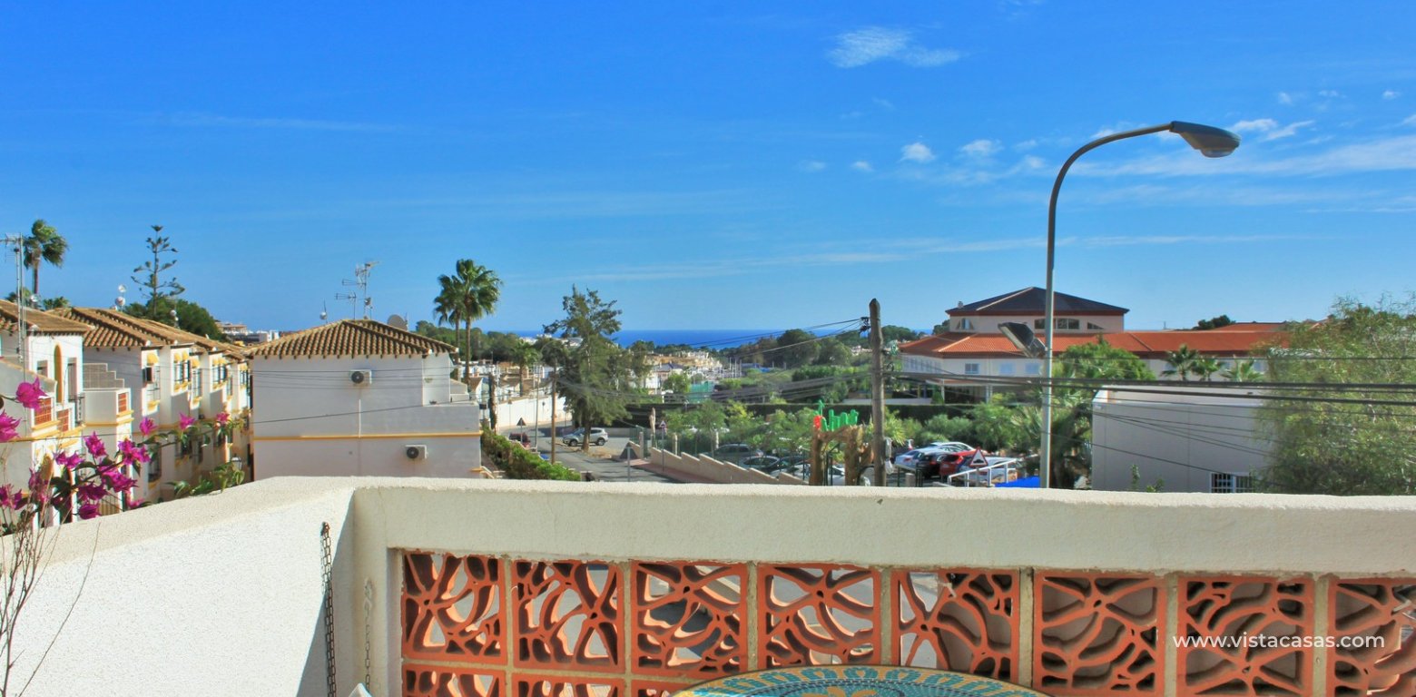 Top floor apartment for sale in El Mirador Villamartin balcony sea view