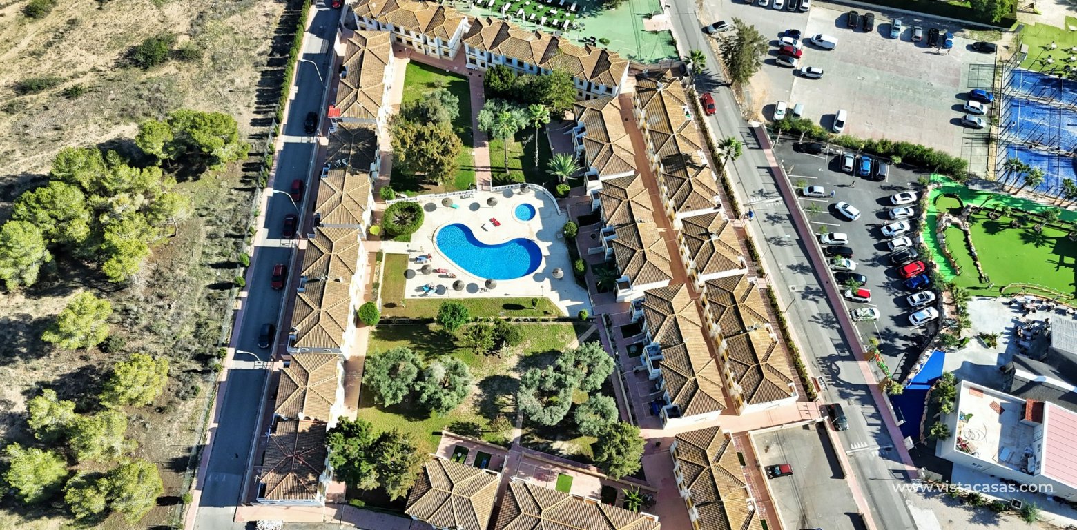 Top floor apartment for sale in El Mirador Villamartin air view