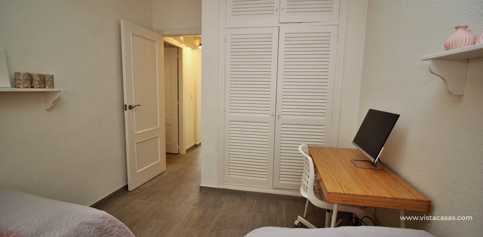 Renovated Lola bungalow for sale Valencias Villamartin twin bedroom fitted wardrobes