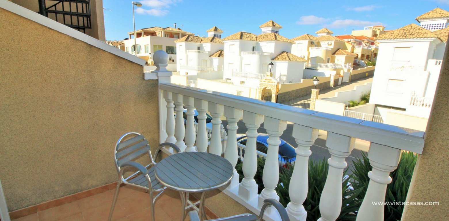 Townhouse for sale Costa Dorada III Villamartin rear balcony