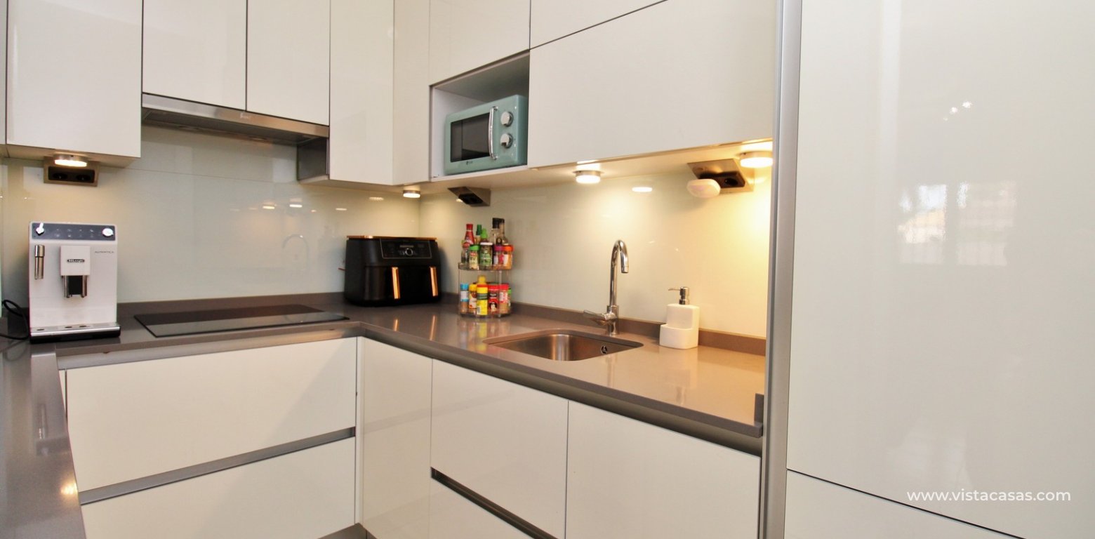 Renovated townhouse for sale Playa Flamenca IX modern kitchen