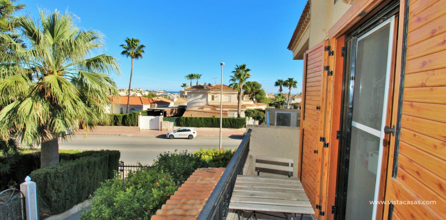 Renovated townhouse for sale Playa Flamenca IX balcony