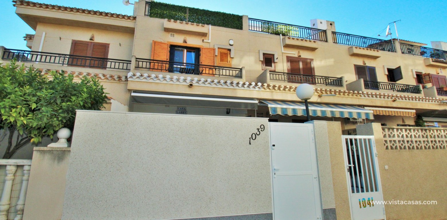 Renovated townhouse for sale Playa Flamenca IX exterior