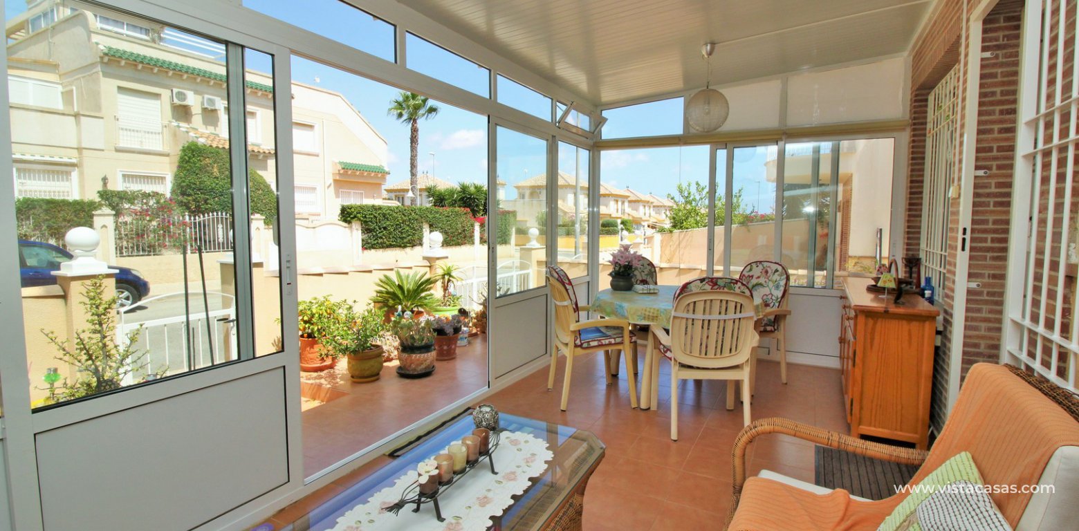 Townhouse for sale in Villamartin enclosed conservatory