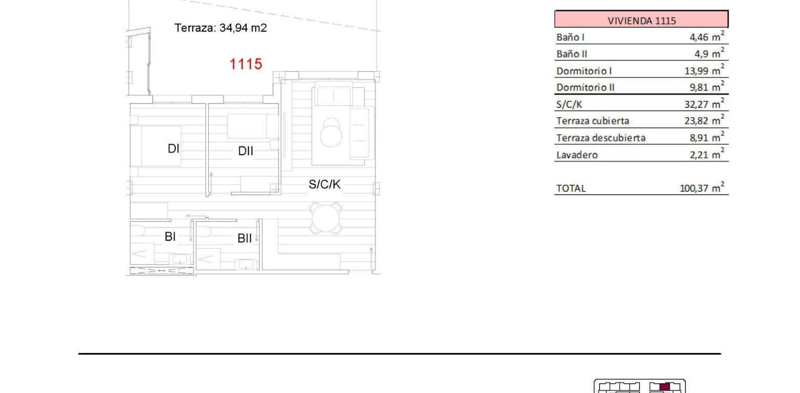 Nouvelle Construction - Appartement - San Miguel de Salinas