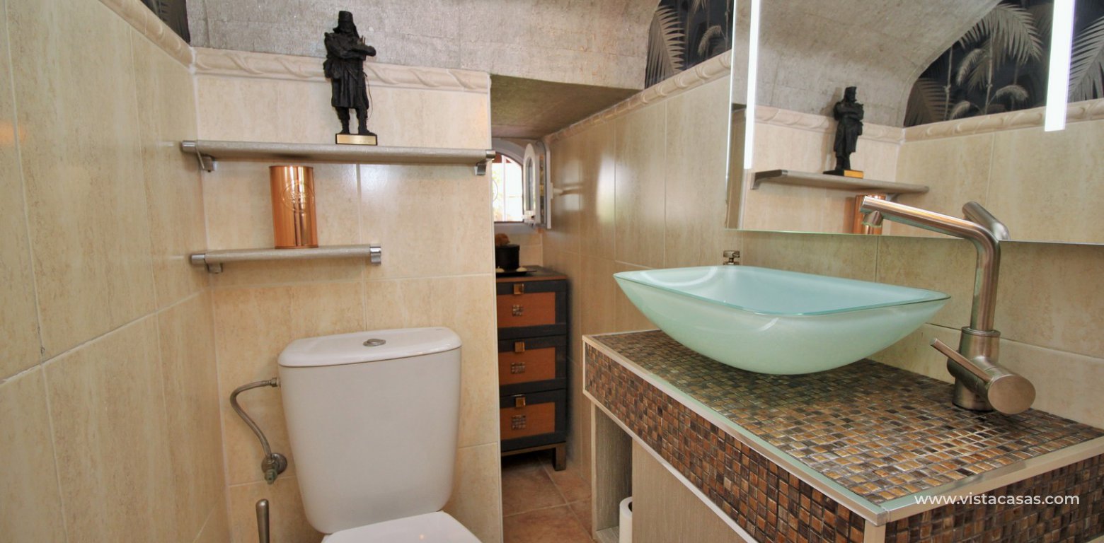 Villa for sale in Los Altos downstairs toilet