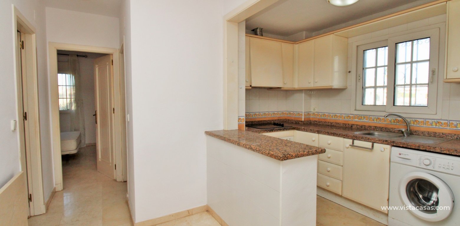 Ground floor apartment for sale Montilla Playa Flamenca kitchen hallway