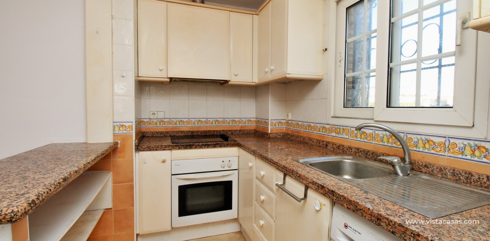 Ground floor apartment for sale Montilla Playa Flamenca kitchen open