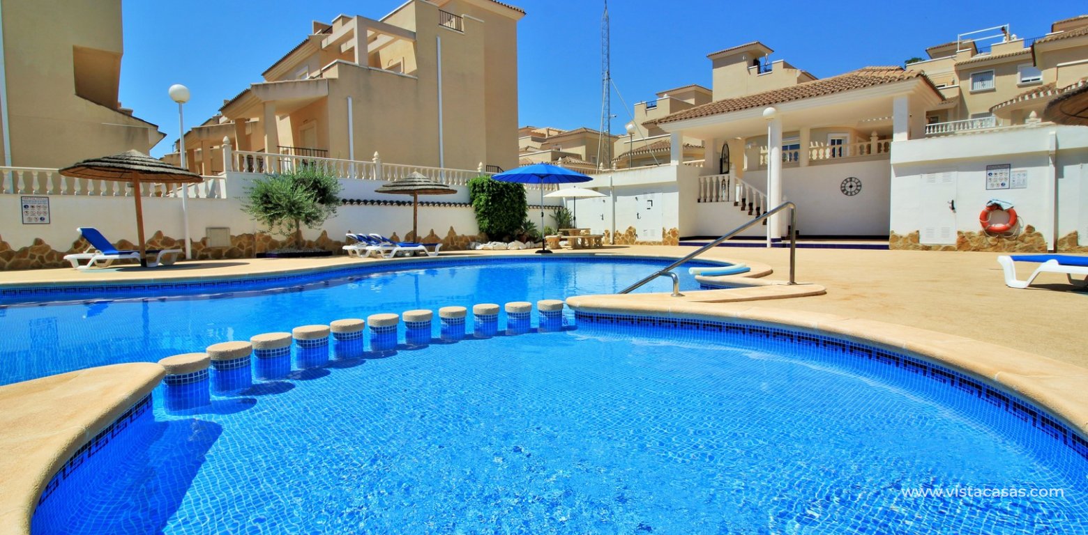 Townhouse for sale in Res. Paola IV, San Miguel de las Salinas pool