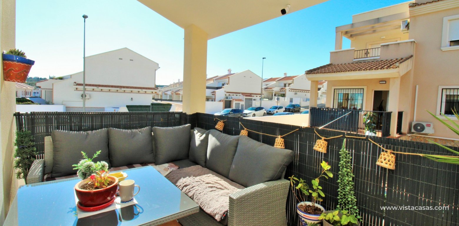 Townhouse for sale in Res. Paola IV, San Miguel de las Salinas balcony