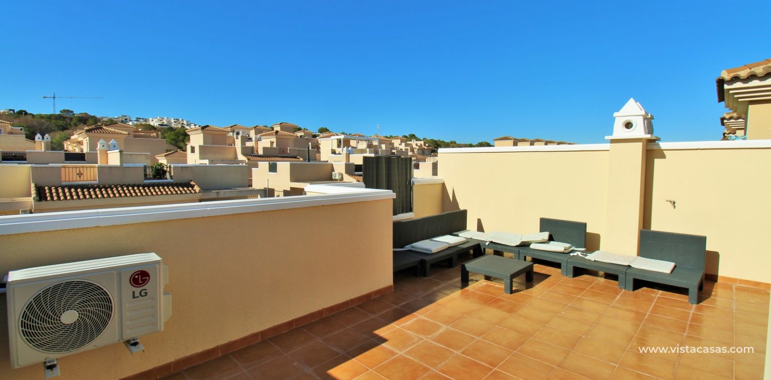 Townhouse for sale in Res. Paola IV, San Miguel de las Salinas roof terrace