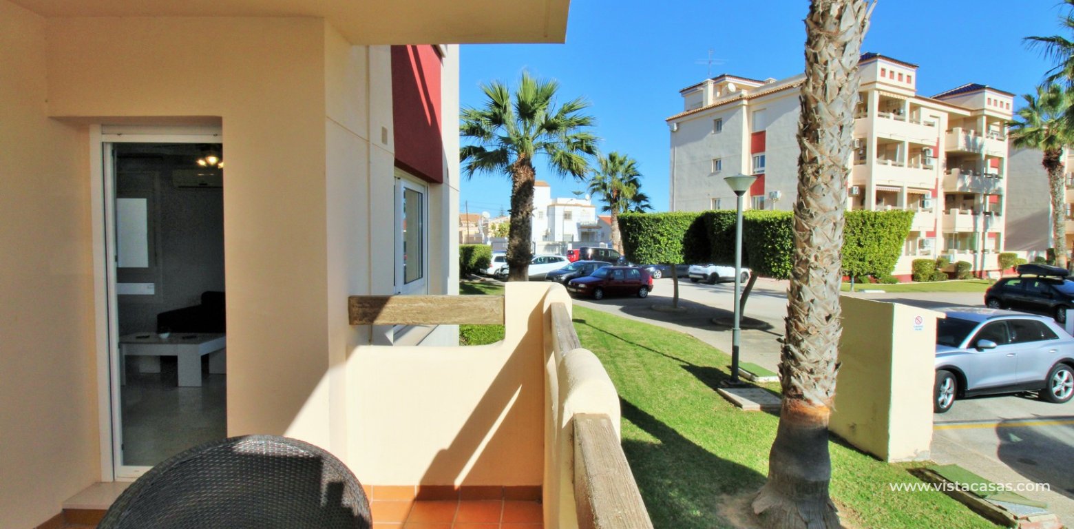 Ground floor apartment for sale Jumilla III balcony view