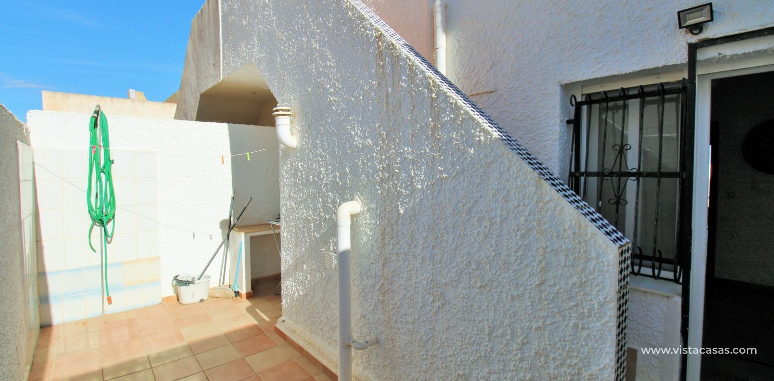 Townhouse for sale Blue Lagoon Villamartin rear terrace