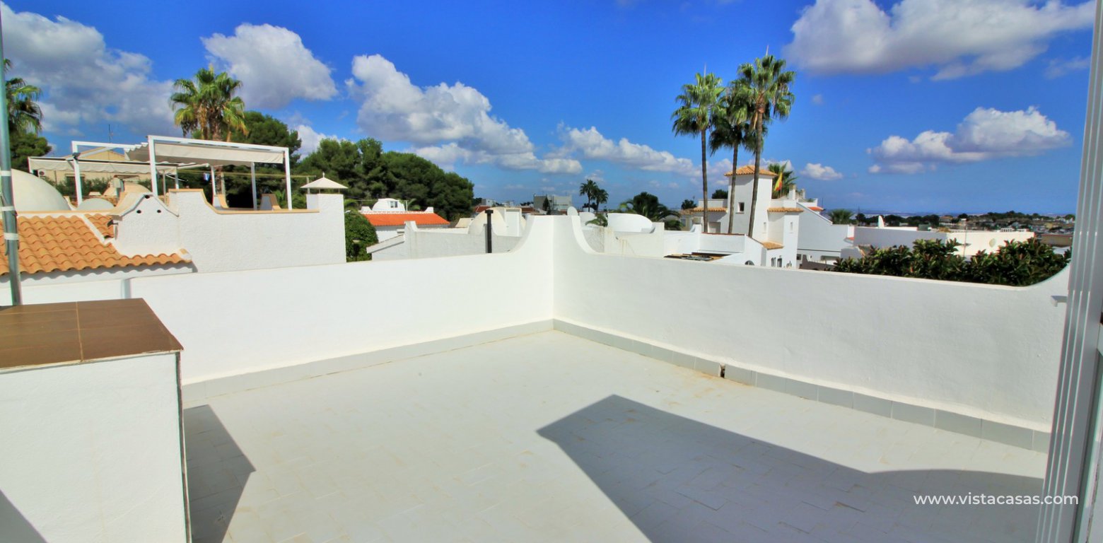Villa for sale in Villamartin roof terrace