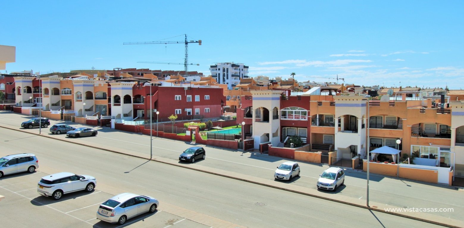 South facing penthouse apartment for sale Dream Hills II Los Altos pool view