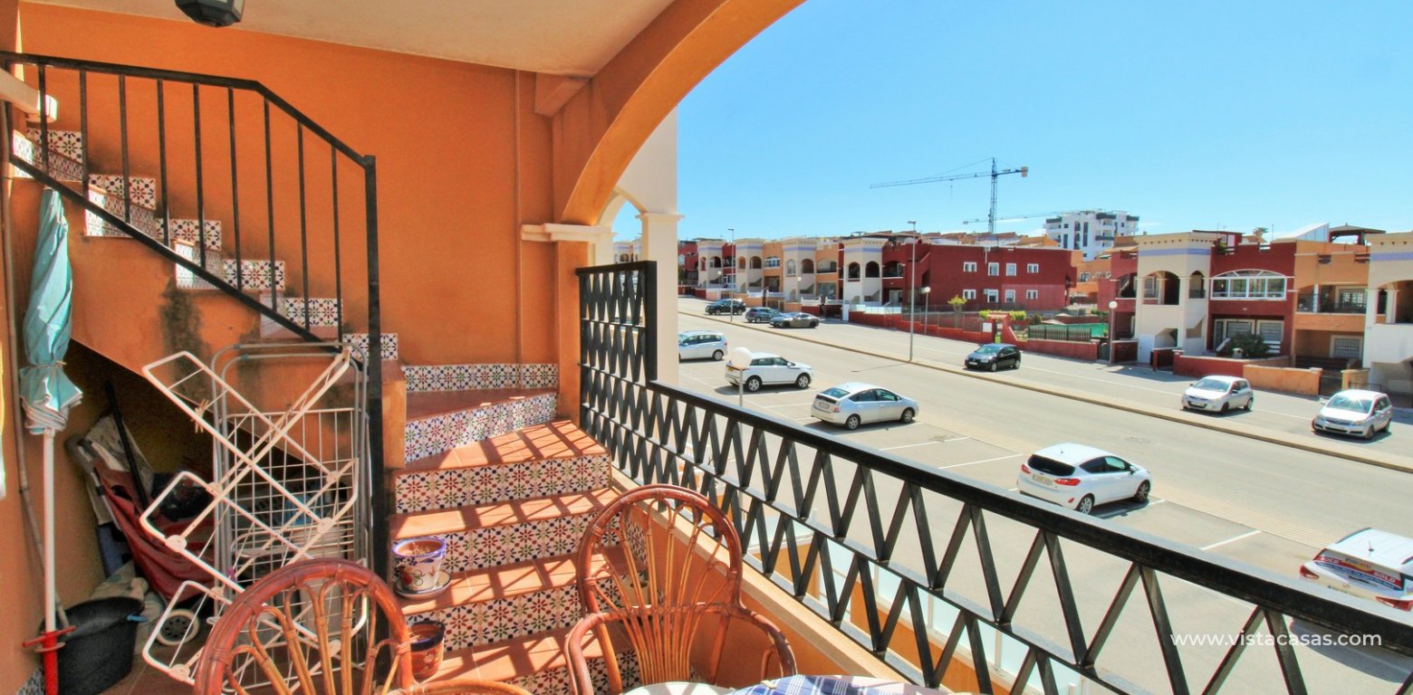 South facing penthouse apartment for sale Dream Hills II Los Altos balcony 3