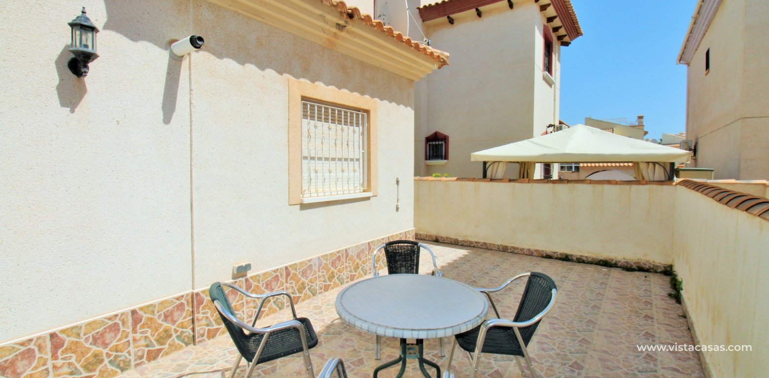 Detached villa for sale La Pinada Playa Flamenca terrace 2