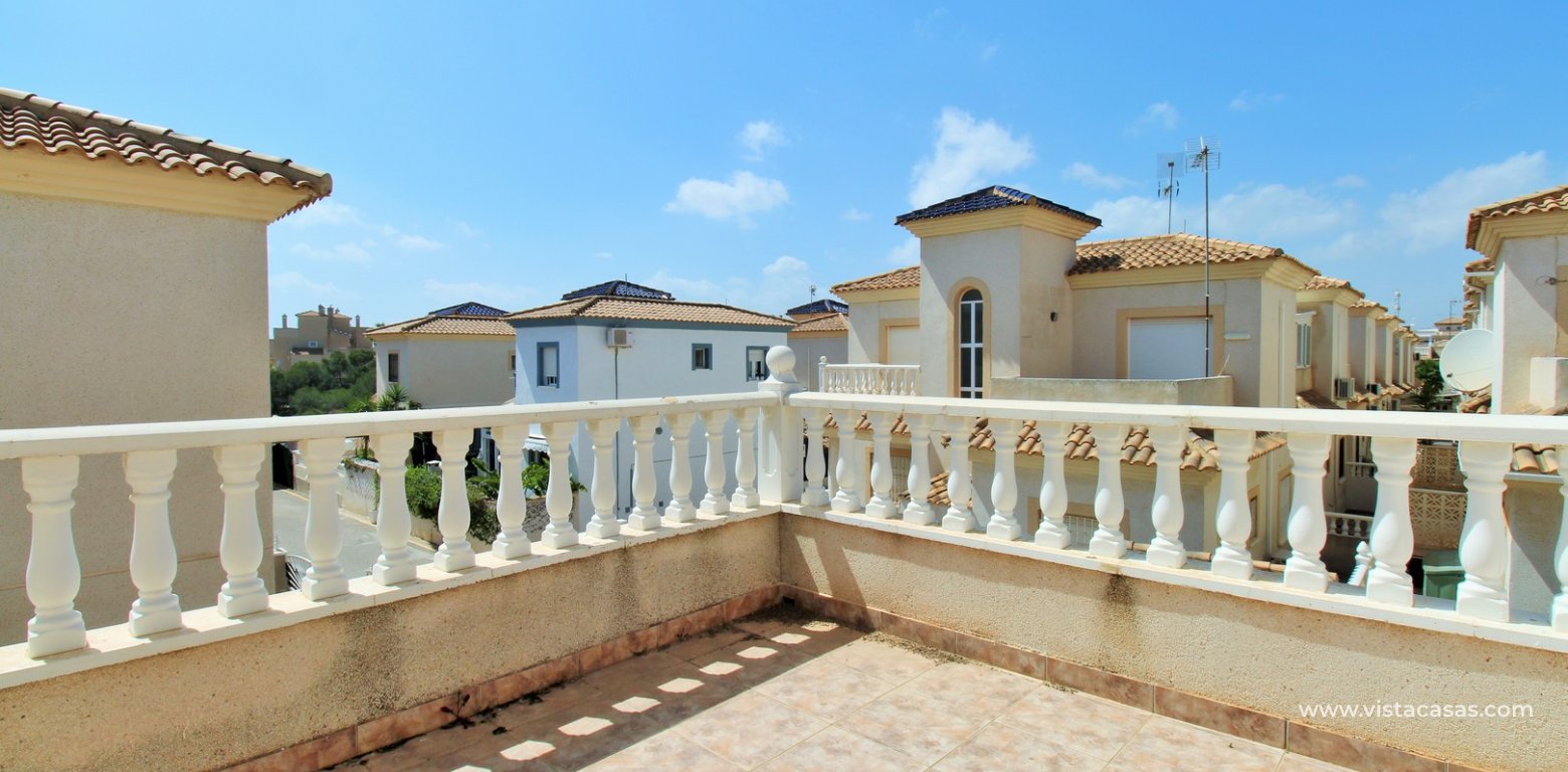 Detached villa for sale La Pinada Playa Flamenca south facing balcony