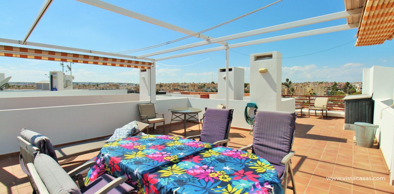 Penthouse for sale in El Rincon Playa Flamenca solarium 3