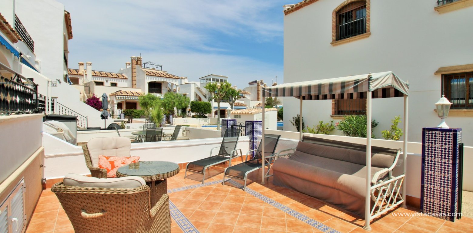 Lola bungalow pool views for sale Pau 8 M7 Villamartin garden