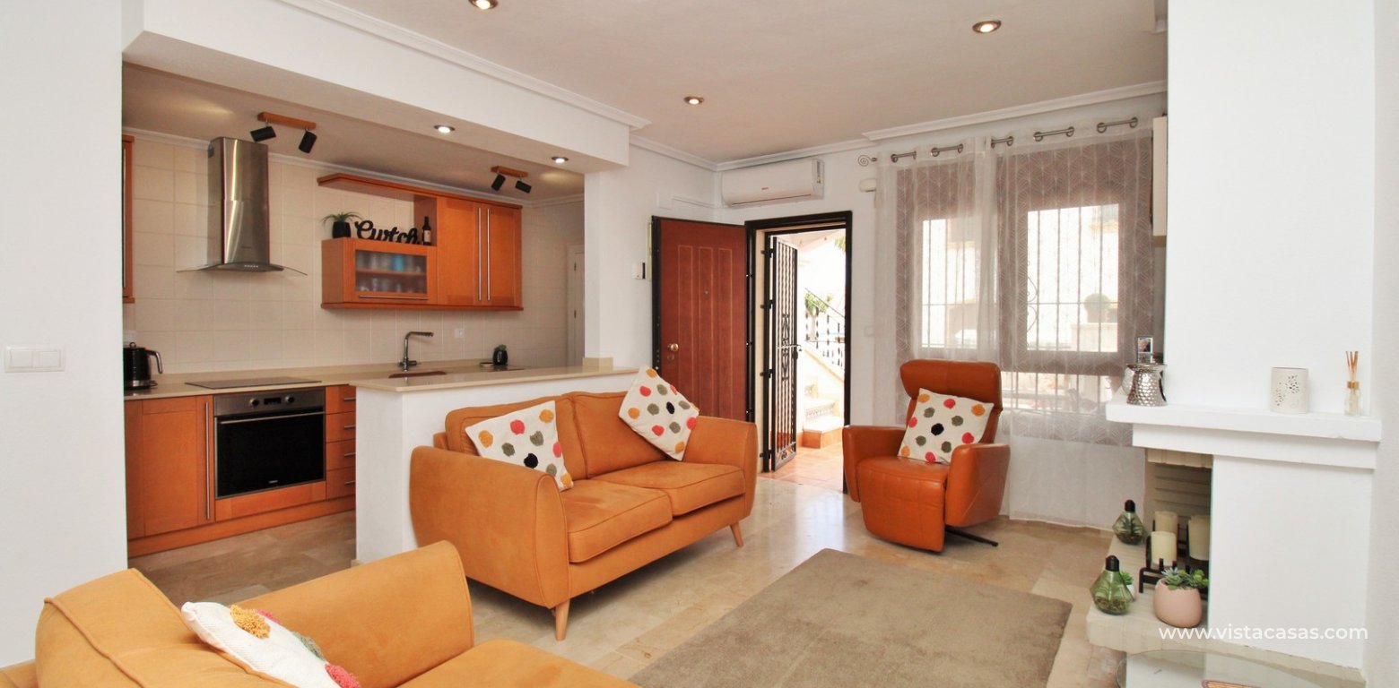 Lola bungalow pool views for sale Pau 8 M7 Villamartin lounge 4