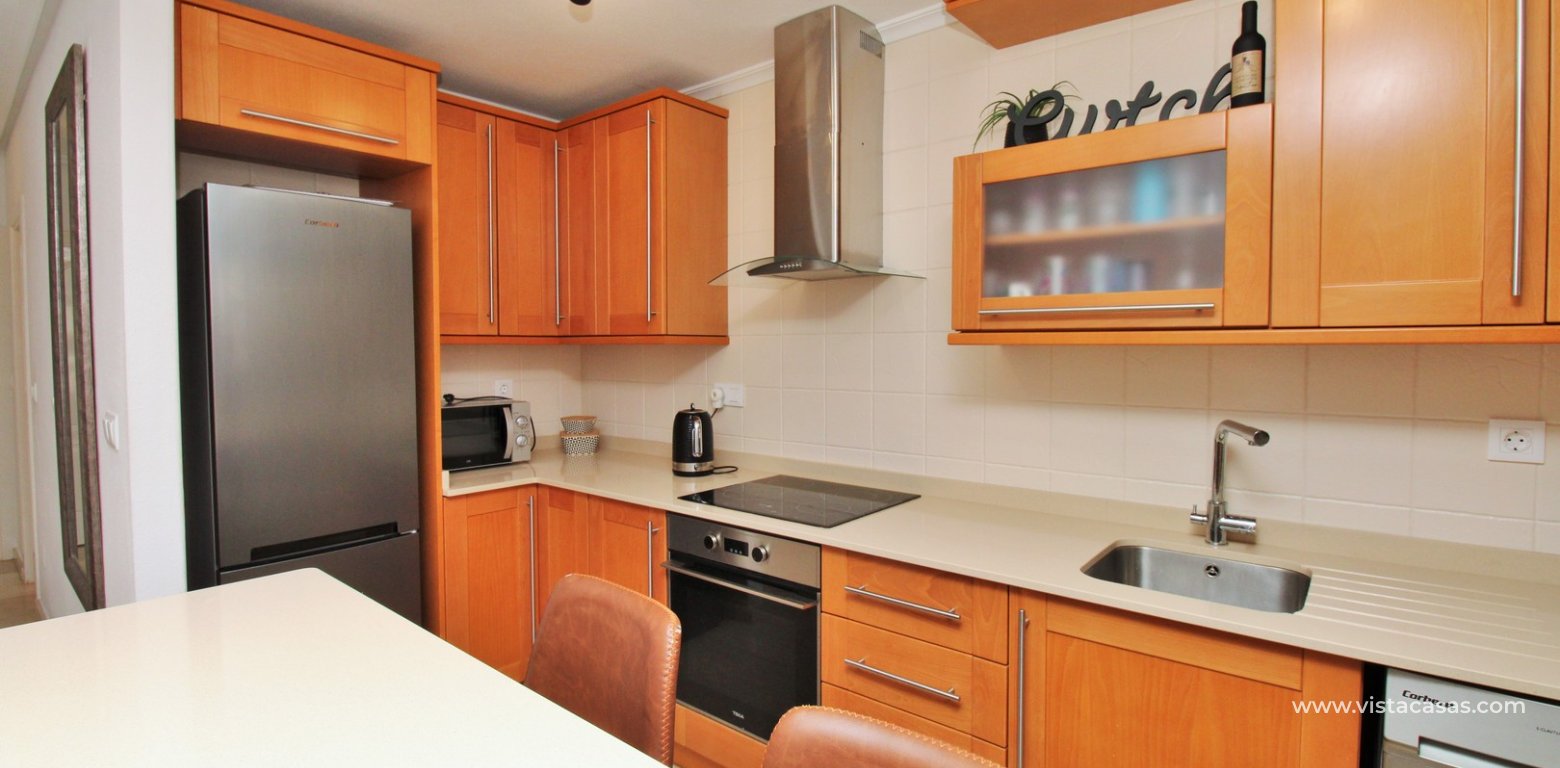 Lola bungalow pool views for sale Pau 8 M7 Villamartin kitchen