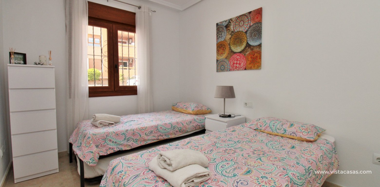 Lola bungalow pool views for sale Pau 8 M7 Villamartin twin bedroom