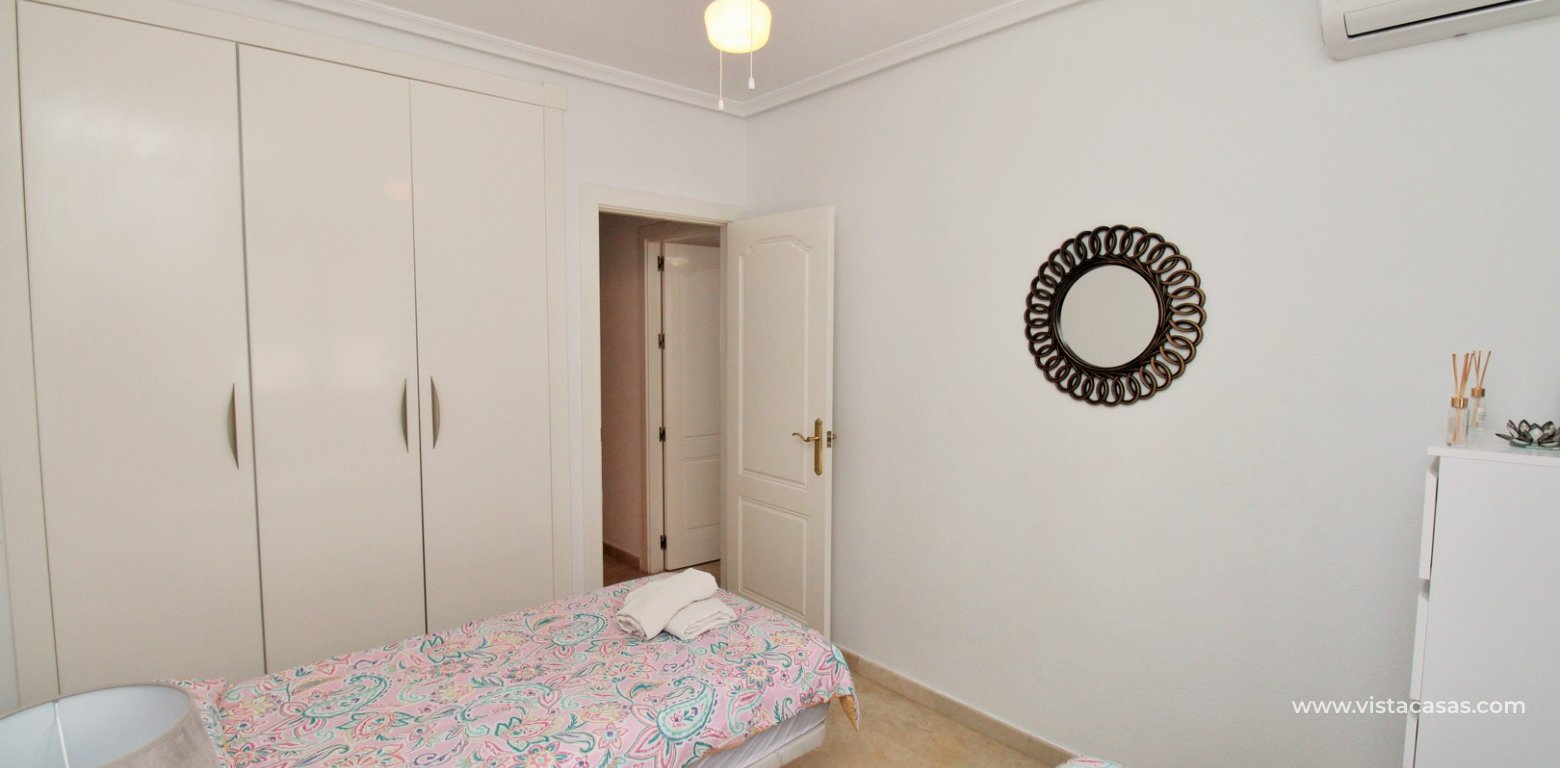 Lola bungalow pool views for sale Pau 8 M7 Villamartin twin bedroom fitted wardrobes