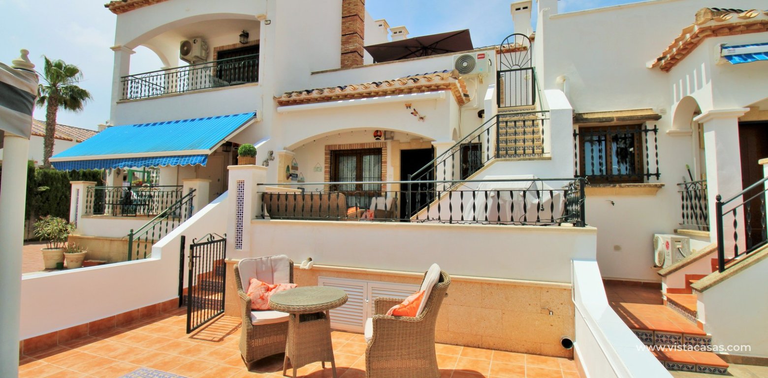 Lola bungalow pool views for sale Pau 8 M7 Villamartin exterior