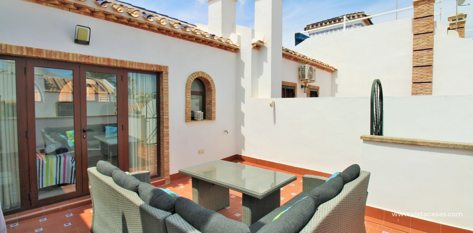 Lola bungalow pool views for sale Pau 8 M7 Villamartin roof terrace