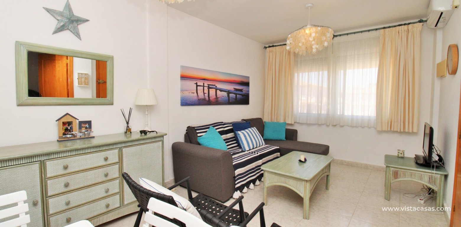 Top floor apartment for sale Sol de Mar Playa Flamenca living area