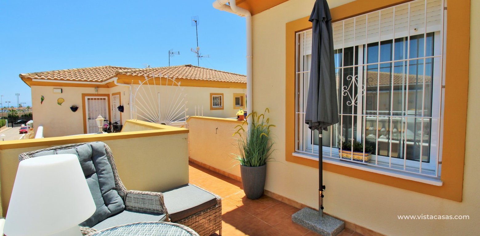 Top floor apartment for sale Sol de Mar Playa Flamenca sun terrace