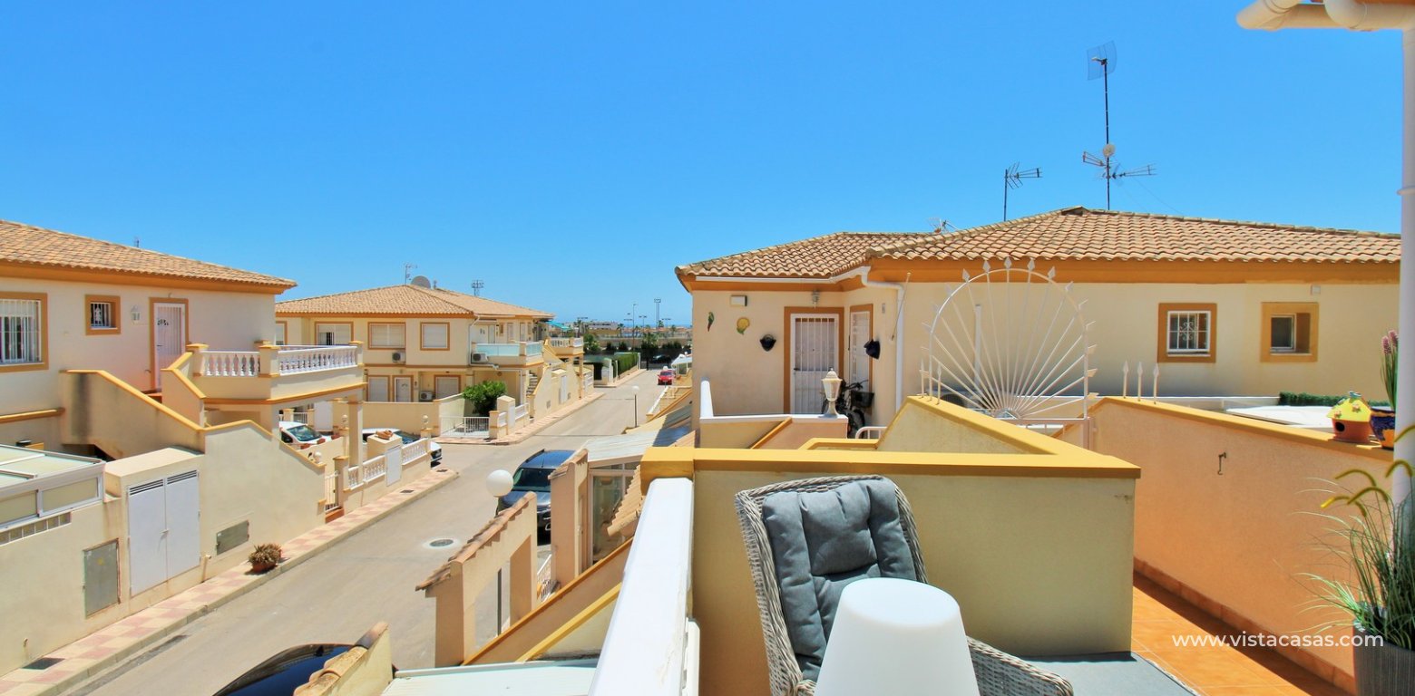 Top floor apartment for sale Sol de Mar Playa Flamenca balcony 3