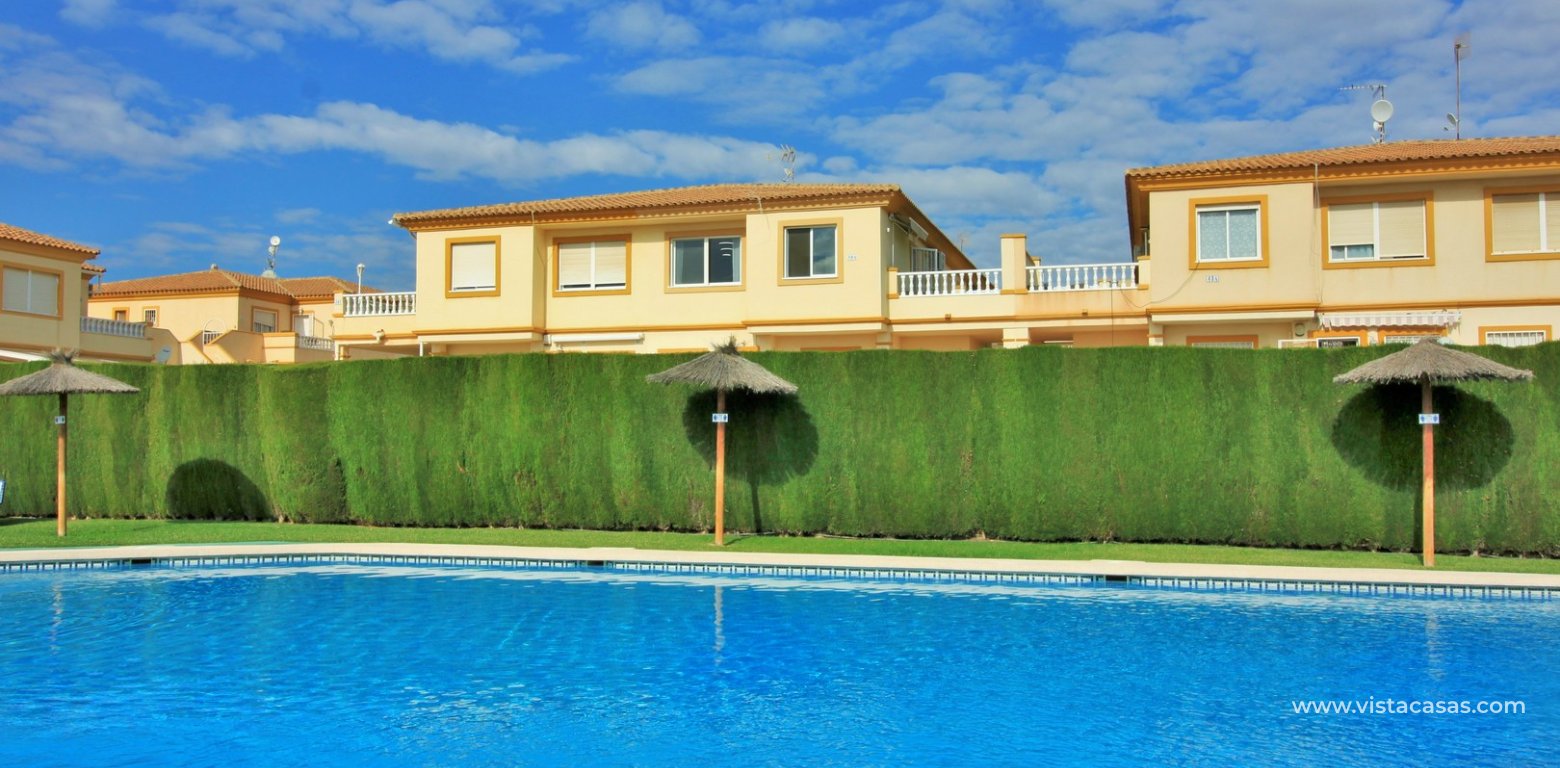 Top floor apartment for sale Sol de Mar Playa Flamenca communal swimming pool