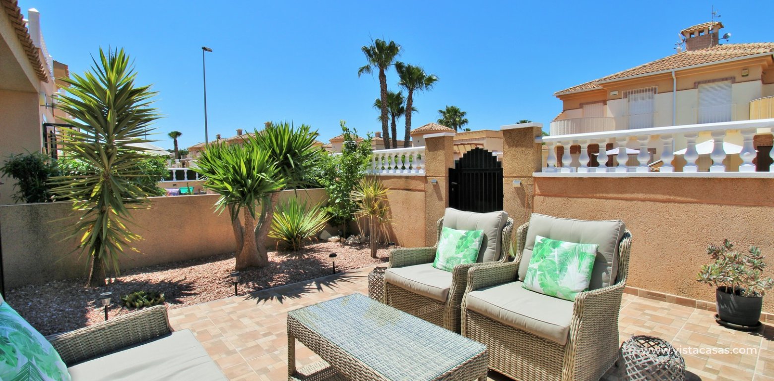 Quad house for sale Torregolf 4 Pau 8 Villamartin tiled garden